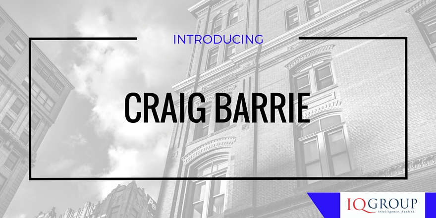 Introducing Craig Barrie