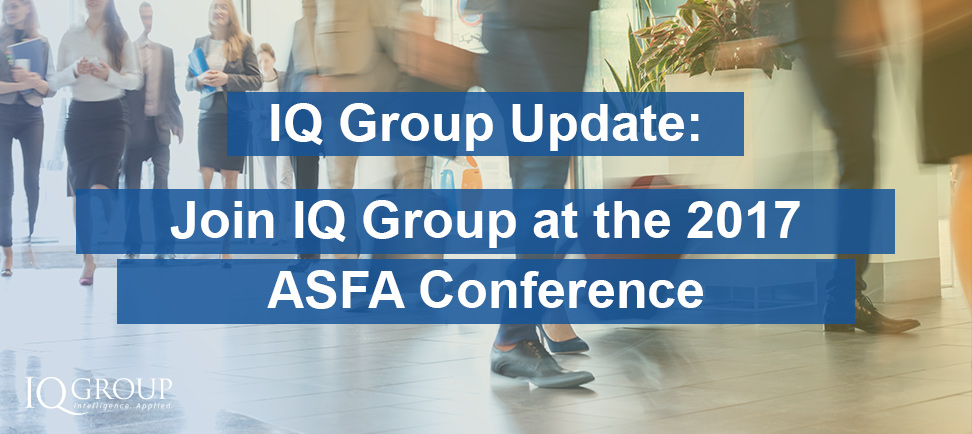IQ Group is Attending ASFA 2017